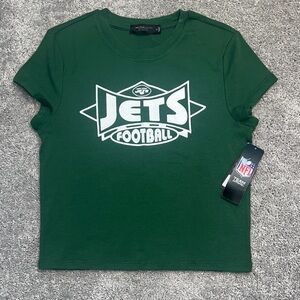 WOMEN'S NEW YORK JETS BABY TEE